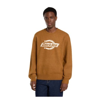 блуза,мъжки,пуловери,dickies,ruston,sweater,brown,duck