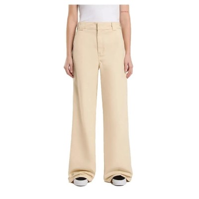 панталони,дамски,панталони,dickies,wide,leg,pants,wood,ash,(beige)