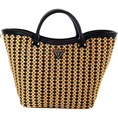 чанта,всички,чанти,guess,atalia,rafia,handbag,brown