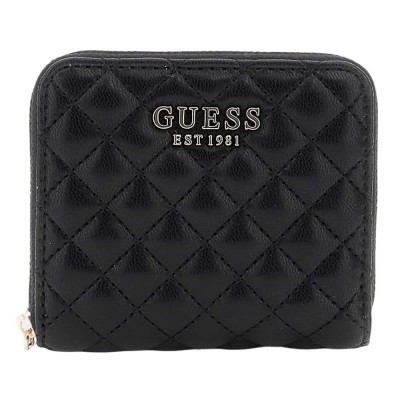 портфейли,и,портмонета,guess,eco,rianee,slg,small,wallet,black