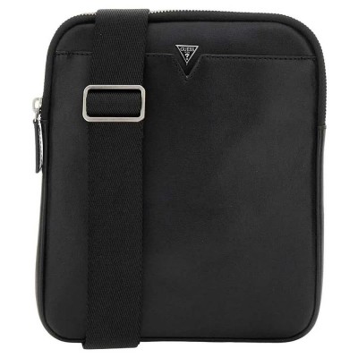 чанти,за,през,рамо,guess,milano,flat,crossbody,black