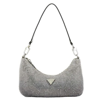 чанта,за,през,рамо,всички,чанти,guess,zalina,shoulder,bag,silver