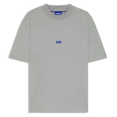 тениска,мъжки,тениски,hugo,nieros,01,blue,short,sleeve,t,shirt,open,grey,(grey)