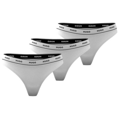 дамско,бельо,дамски,бикини,и,танкини,hugo,50545680,red,thong,3,units,white,(white)
