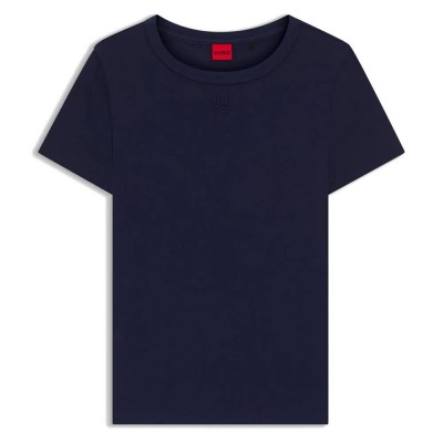 тениска,мъжки,тениски,дамски,тениски,hugo,deloris,10258222,red,short,sleeve,t,shirt,blue,(navy)