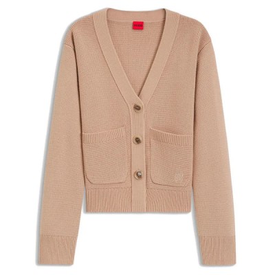 блуза,дамски,пуловери,дамски,плетени,дрехи,hugo,selosina,10272957,01,sweater,light,pastel,brown,(beige)