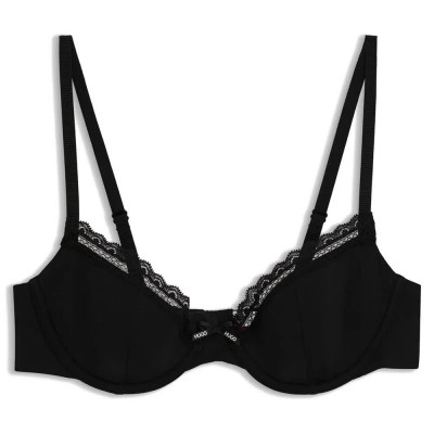 дамско,бельо,дамски,бикини,и,танкини,hugo,unique,10273201,01,bra,black