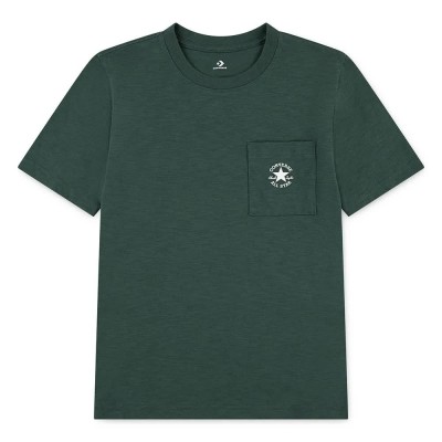 детска,тениска,мъжки,тениски,дамски,тениски,converse,kids,dctp,slub,pocket,short,sleeve,t,shirt,green,(branch,out)