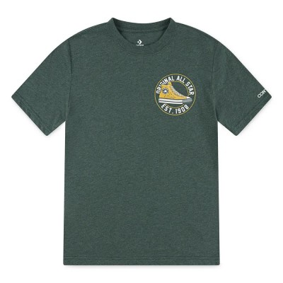 детска,тениска,мъжки,тениски,дамски,тениски,converse,kids,frontback,old,mesh,sneaker,short,sleeve,t,shirt,green,(branch,out,heather)