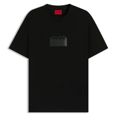 тениска,мъжки,тениски,дамски,тениски,hugo,delastio,10273257,01,short,sleeve,t,shirt,black,(black)