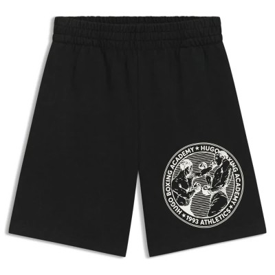 къси,панталони,мъжки,панталони,hugo,dubox,10272808,01,sweat,shorts,black