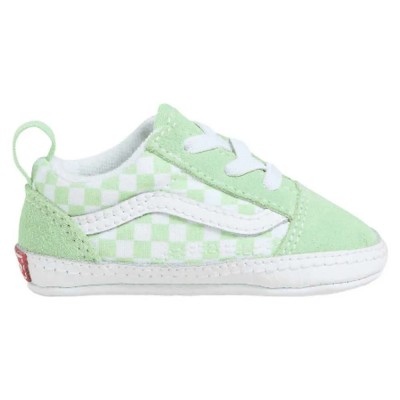 обувки,за,прохождане,детски,маратонки,vans,old,skool,crib,trainers,green,(pistachio,green)
