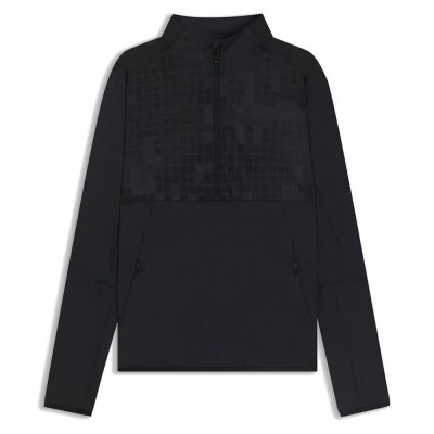 блуза,мъжки,пуловери,boss,10274880,01,half,zip,sweatshirt,dark,blue