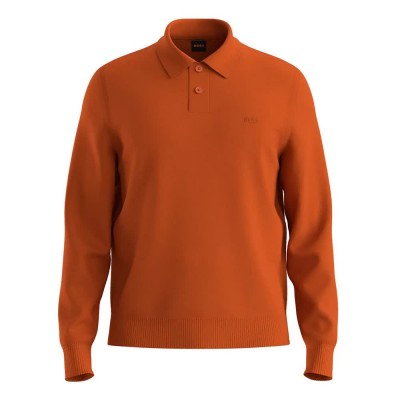 блуза,мъжки,пуловери,boss,asac,10267360,01,sweater,open,orange,(orange)