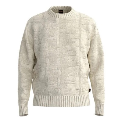блуза,мъжки,пуловери,boss,kireso,10272309,01,sweater,beige,(light,beige)