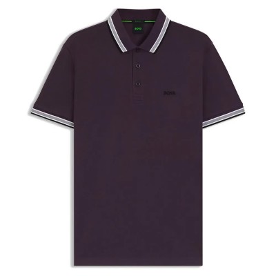 мъжки,блузи,с,яка,boss,paddy,short,sleeve,polo,medium,purple,(black)