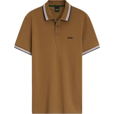 дамски,блузи,с,яка,мъжки,блузи,с,яка,boss,paddy,10241663,green,short,sleeve,polo,brown,(medium,brown)
