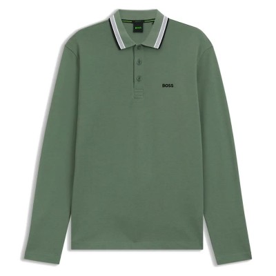 блуза,мъжки,пуловери,boss,plisy,sweatshirt,open,green,(green)