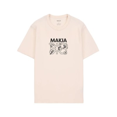 тениска,мъжки,тениски,makia,bee,short,sleeve,t,shirt,natural,white,(beige)