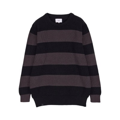 блуза,мъжки,пуловери,makia,bimini,knit,sweater,dark,grey,(black,grey)