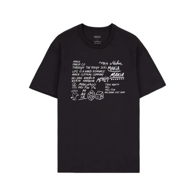 тениска,мъжки,тениски,makia,book,short,sleeve,t,shirt,black