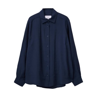 риза,с,дълъг,ръкав,дамски,блузи,дамски,ризи,makia,hilda,long,sleeve,shirt,blue,(dark,navy)
