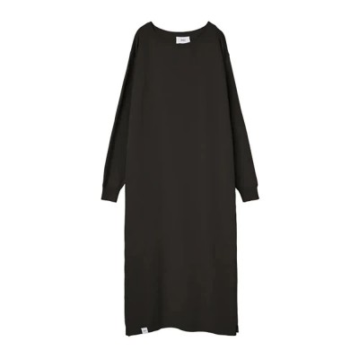 рокля,дамски,поли,и,рокли,makia,jane,knitted,long,sleeve,long,dress,black,(brown)