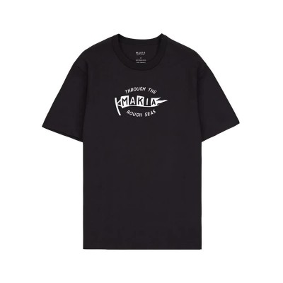 тениска,мъжки,тениски,makia,knots,short,sleeve,t,shirt,black
