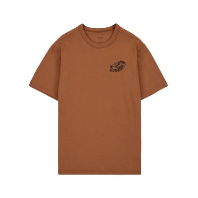 тениска,мъжки,тениски,makia,sauna,short,sleeve,t,shirt,sepia,(brown)