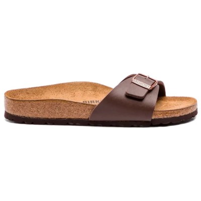сандали,мъжки,сандали,дамски,сандали,и,чехли,birkenstock,madrid,birko,flor,narrow,sandals,brown,(dark,brown)