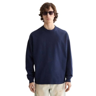 блуза,мъжки,пуловери,scotch,&,soda,3,crosses,garment,dyed,sweatshirt,blue,(peacoat)