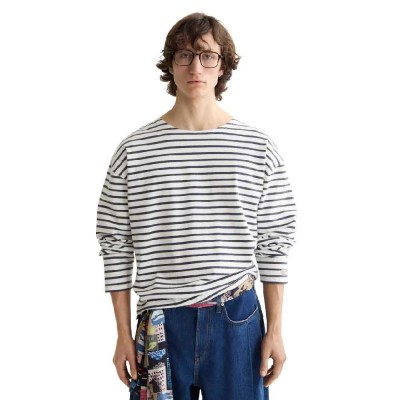 тениска,мъжки,тениски,scotch,&,soda,denim,washed,breton,long,sleeve,t,shirt,white