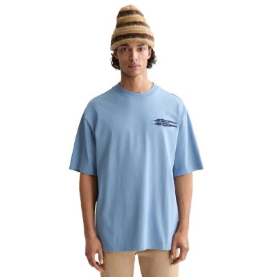 тениска,мъжки,тениски,scotch,&,soda,loose,fit,artwork,short,sleeve,t,shirt,blue