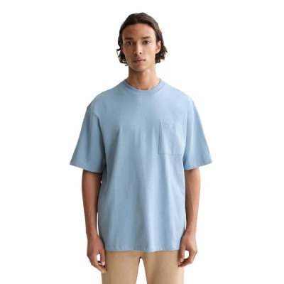 тениска,мъжки,тениски,scotch,&,soda,loose,fit,3,crosses,pocket,short,sleeve,t,shirt,blue,(faded,denim)