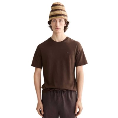 тениска,мъжки,тениски,scotch,&,soda,regular,fit,logo,short,sleeve,t,shirt,demitasse,(brown)