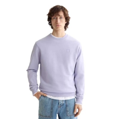 блуза,мъжки,пуловери,scotch,&,soda,regular,fit,logo,sweatshirt,languid,lavender,(purple)