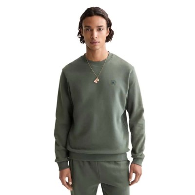 блуза,мъжки,пуловери,scotch,&,soda,regular,fit,logo,sweatshirt,thyme,(green)