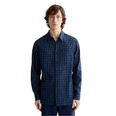риза,с,дълъг,ръкав,мъжки,ризи,scotch,&,soda,striped,cotton,voile,long,sleeve,shirt,blue