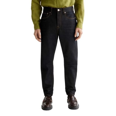 дънки,мъжки,панталони,scotch,&,soda,the,dean,loose,tapered,fit,jeans,black