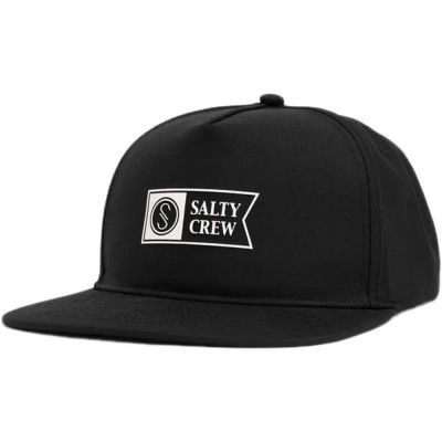 шапка,с,козирка,всички,шапки,salty,crew,apex,snapback,cap,black,(black)