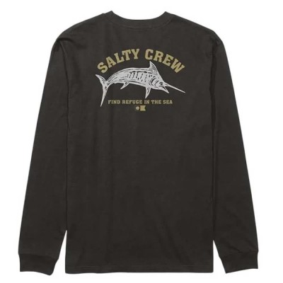 тениска,мъжки,тениски,salty,crew,bill,fishing,long,sleeve,t,shirt,black