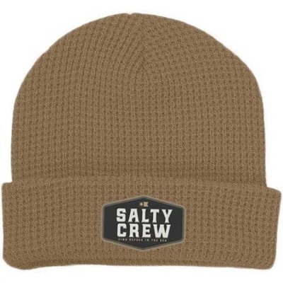 шапка,всички,шапки,salty,crew,coastal,beanie,khaki,(brown)