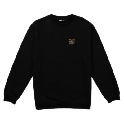 поларена,блуза,мъжки,пуловери,salty,crew,crafted,crew,fleece,sweatshirt,black