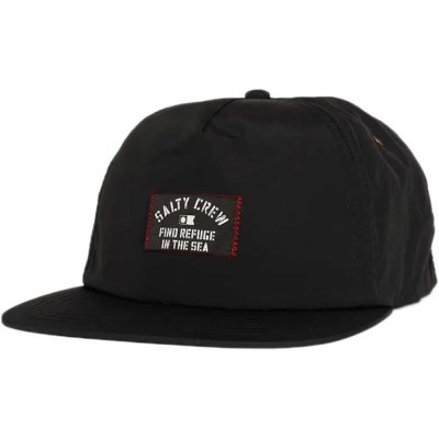 шапка,всички,шапки,salty,crew,even,keel,strapback,cap,black,(black)
