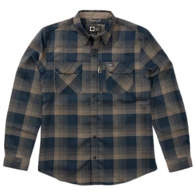 риза,с,дълъг,ръкав,мъжки,ризи,salty,crew,fathom,tech,flannel,long,sleeve,shirt,midnight,navy,(blue)