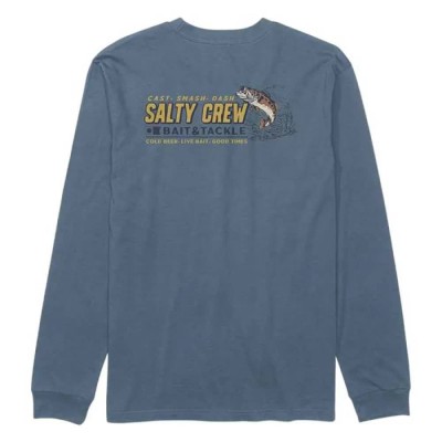 тениска,мъжки,тениски,salty,crew,live,bait,long,sleeve,t,shirt,slate,(blue)