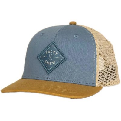 шапка,всички,шапки,salty,crew,sealine,retro,trucker,cap,blue,(pilot,blue,bone,brown)