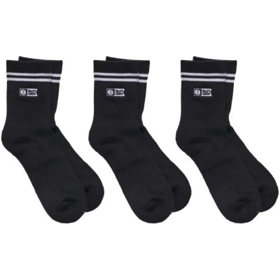 чорапи,мъжки,чорапи,salty,crew,stripe,alpha,socks,3,pairs,black