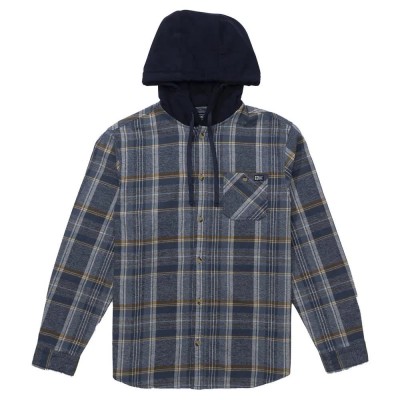 риза,с,дълъг,ръкав,мъжки,ризи,salty,crew,whitewash,hooded,flannel,long,sleeve,shirt,midnight,navy