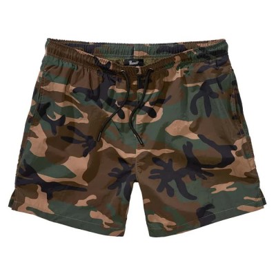 бански,гащета,мъжки,бански,костюми,brandit,basic,swimming,shorts,woodland,(green)